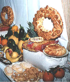 I "cucciddati"  pane tipico dell'altare di San Giuseppe